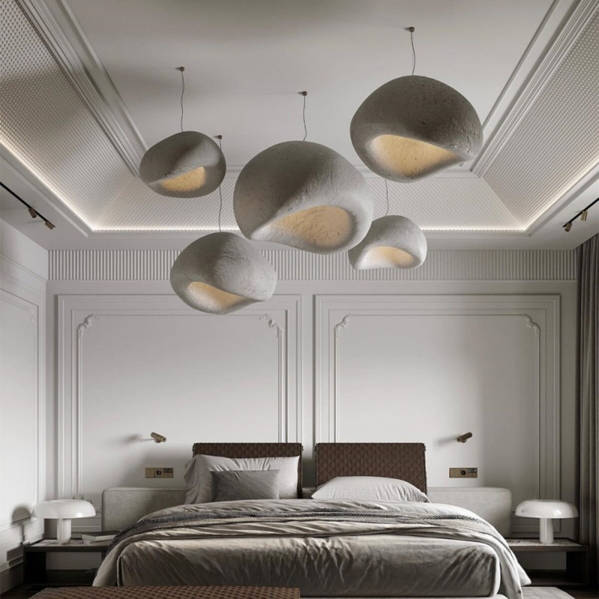 Lampa wisząca sufitowa do salonu Khmara 48cm