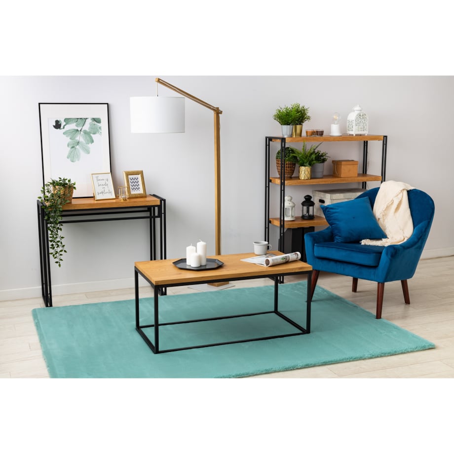 Dywan BUNNY aqua niebieski IMITACJA FUTRA 120x170 cm