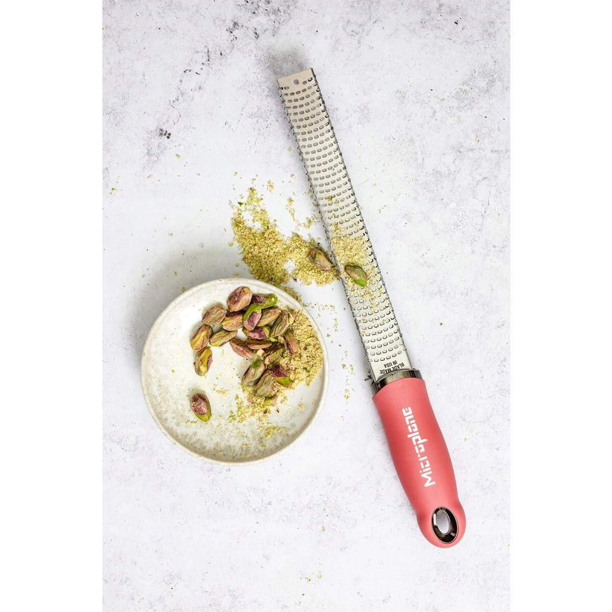 TARKA do Sera Czekolady Cytrusów Warzyw Zester Koralowy RÓŻ Microplane