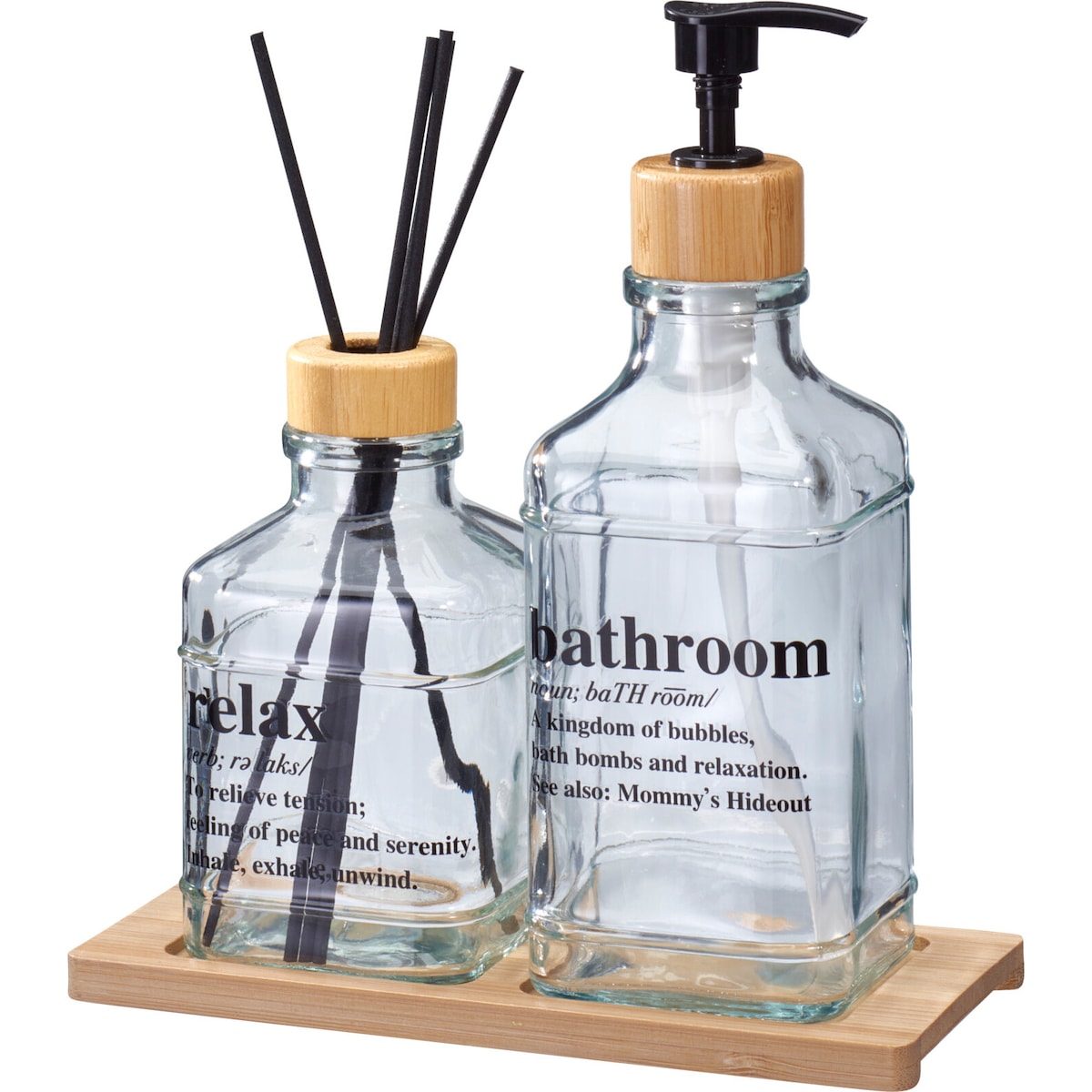 Dyfuzor zapachowy patyczki + pojemnik na balsam do ciała GILO