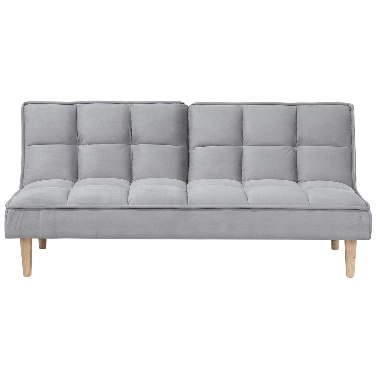 Sofa rozkładana dla 3 osób SILJAN Jasnoszary Szary