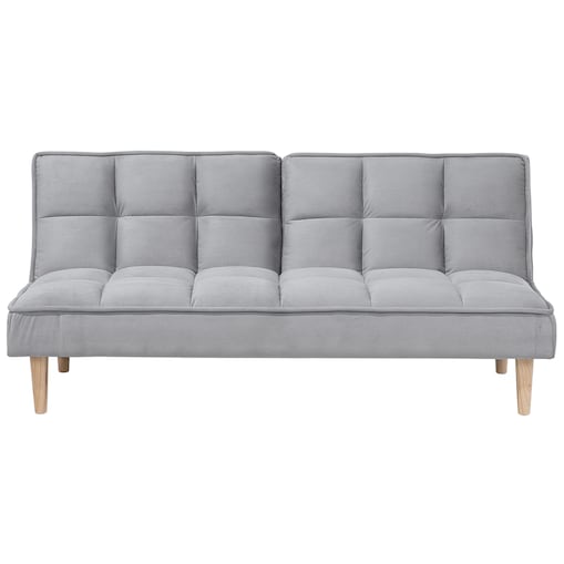 Sofa rozkładana dla 3 osób SILJAN Jasnoszary Szary