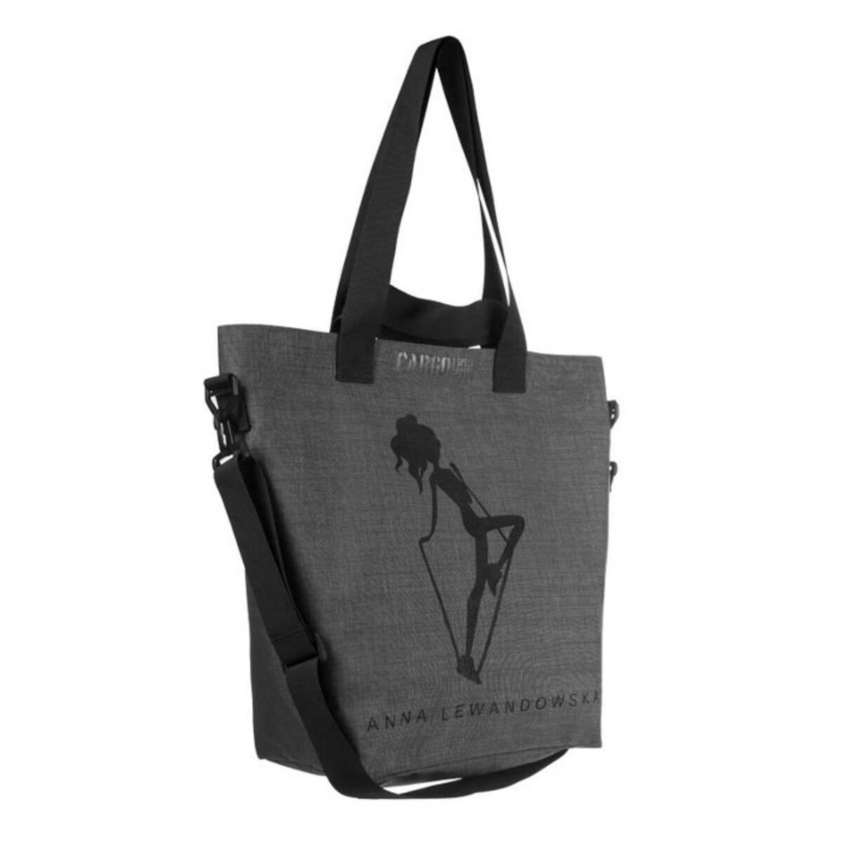 Torba Cargo AL (szara) + Lunch box na sałatki GoEat HPBA Anna Lewandowska Healthy Plan by Ann wycofane