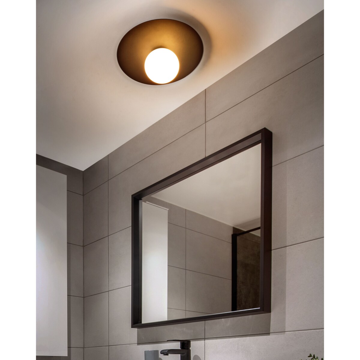 Lampa sufitowa TARDES Metal Czarny