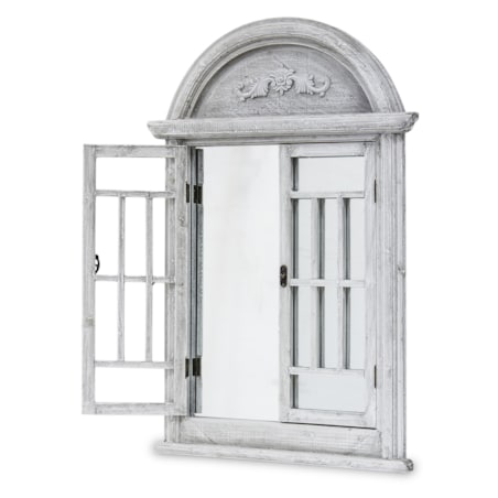 Lustro z okiennicami 80x55x4 cm