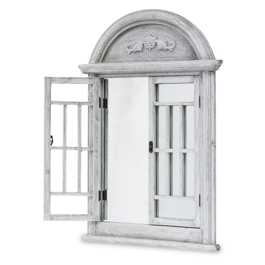 Lustro z okiennicami 80x55x4 cm