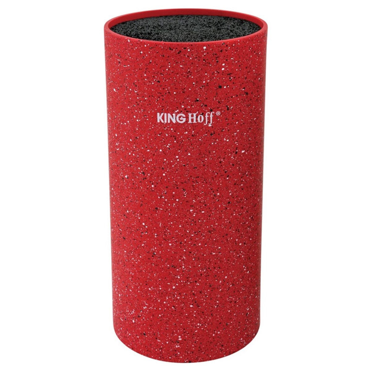 Uniwersalny stojak na noże do noży czerwony KINGHOFF