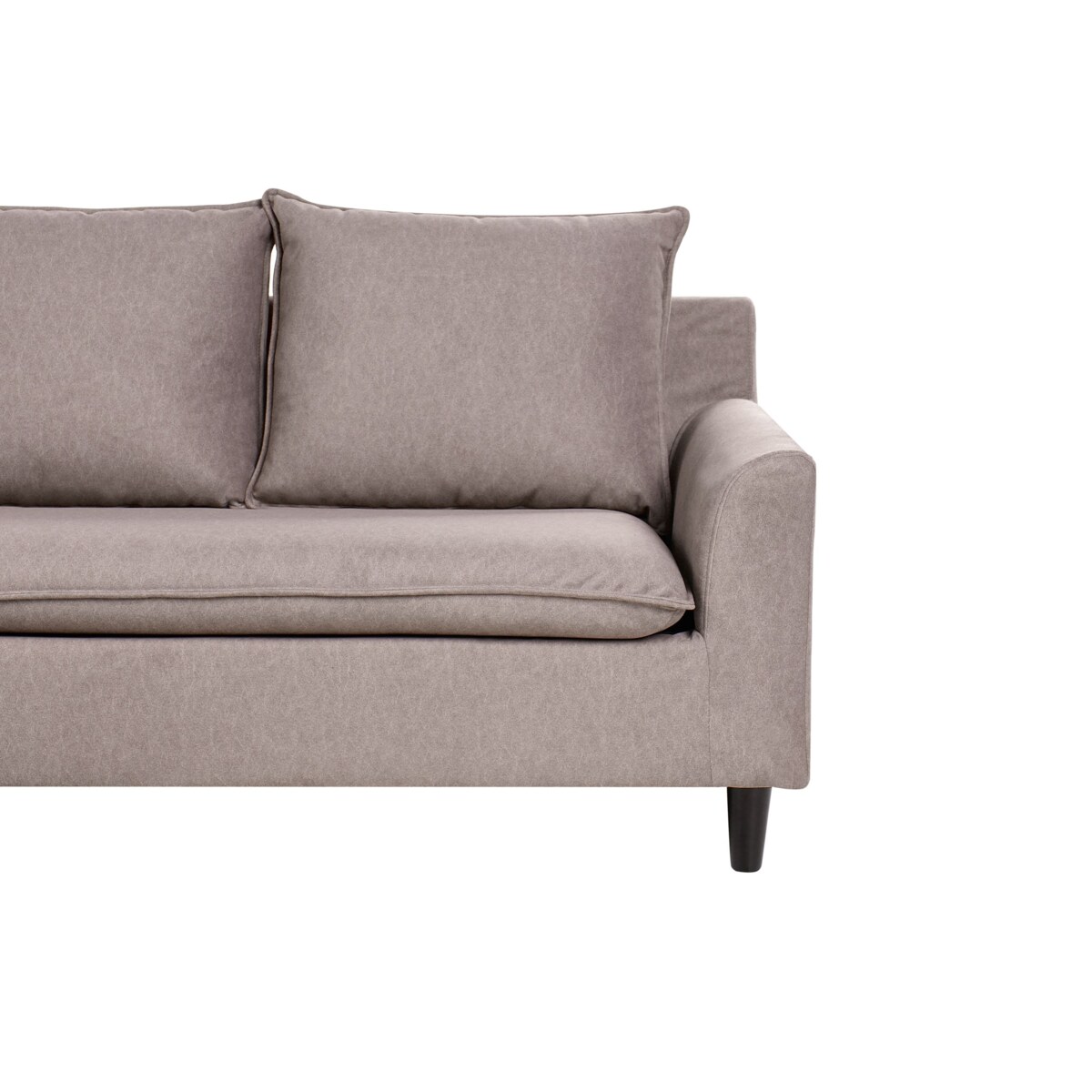 Narożnik prawostronny beżowoszary ELVENES