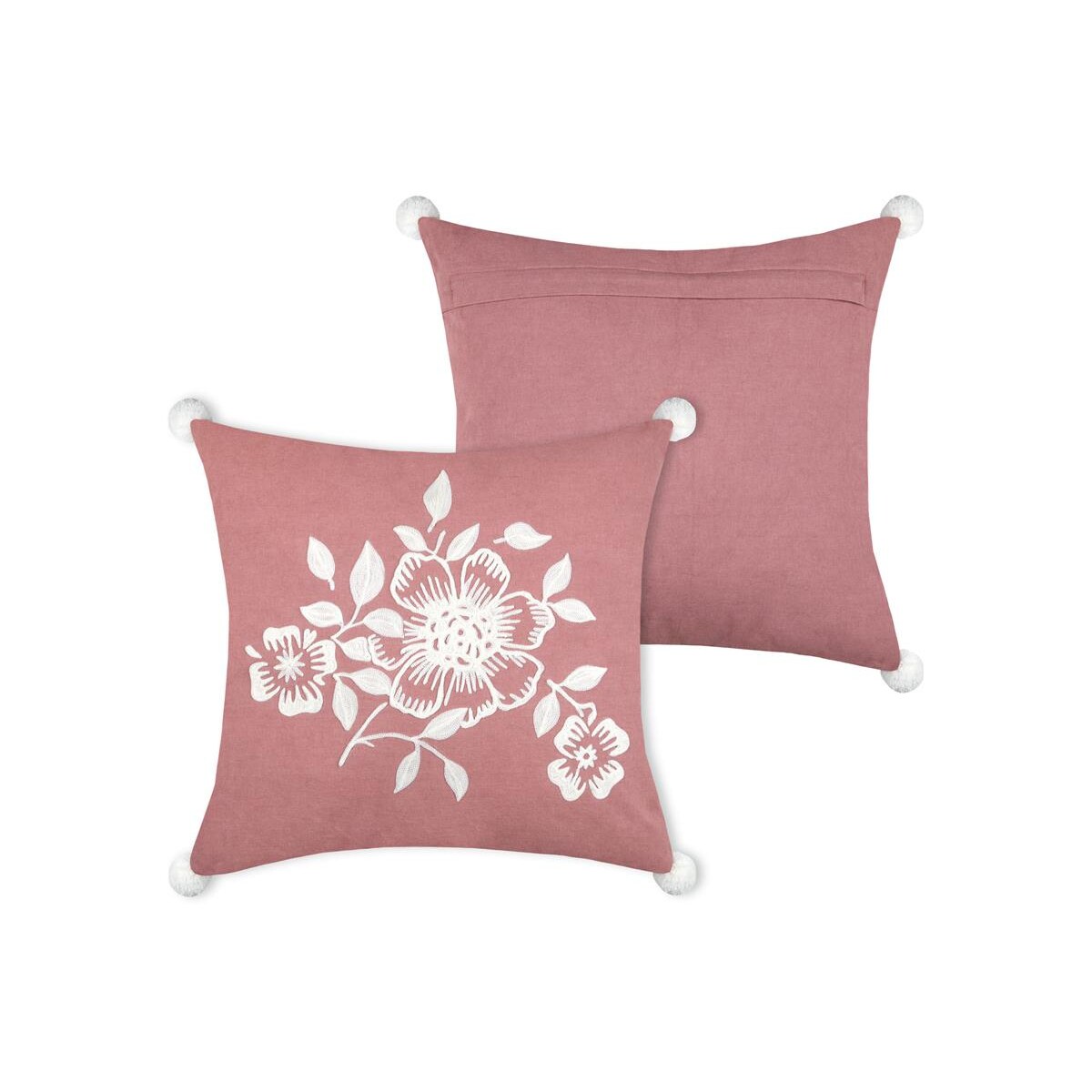 Poduszka dekoracyjna MAGNOLIA, bawełniana, 45 x 45 cm