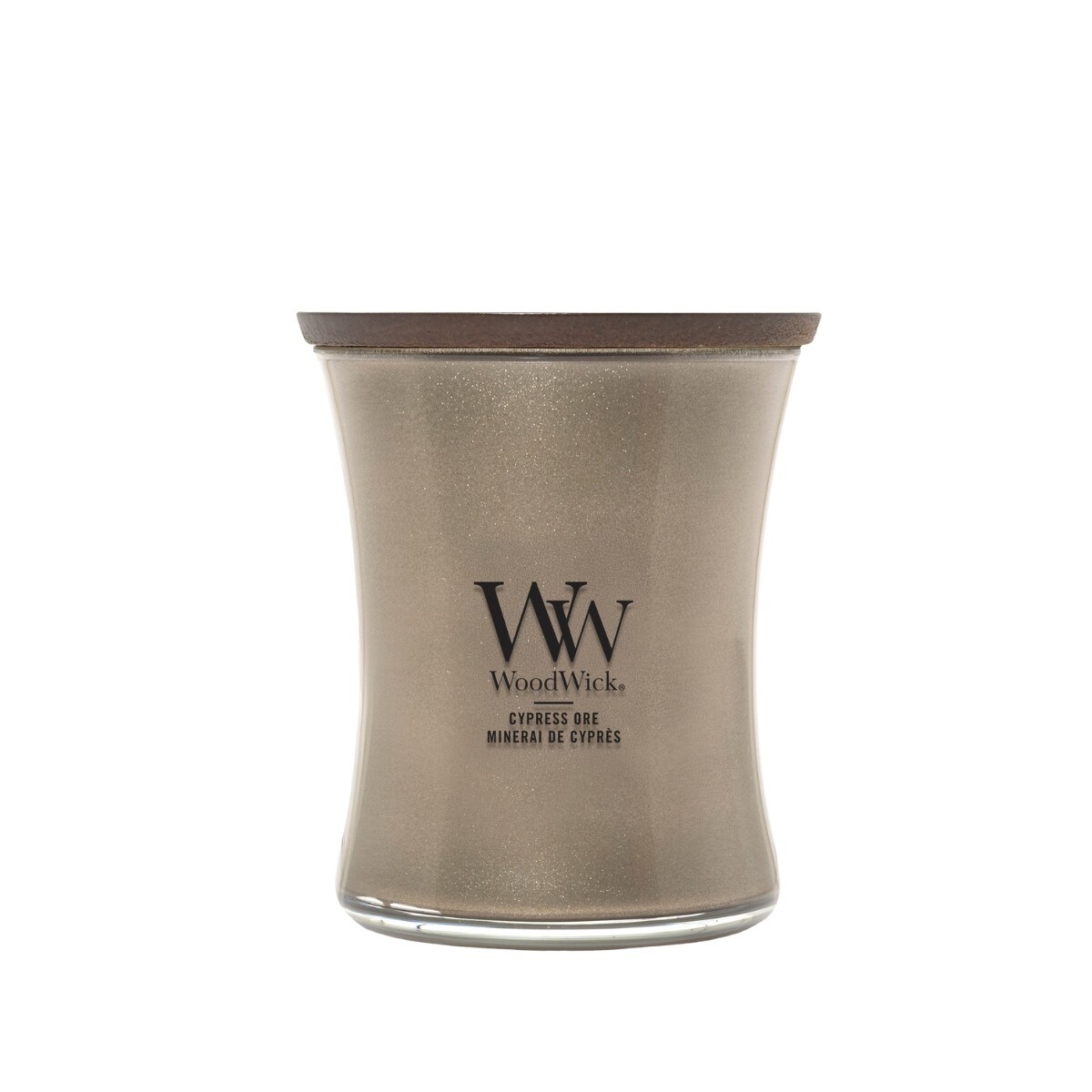 WoodWick świeca średnia CYPRESS ORE