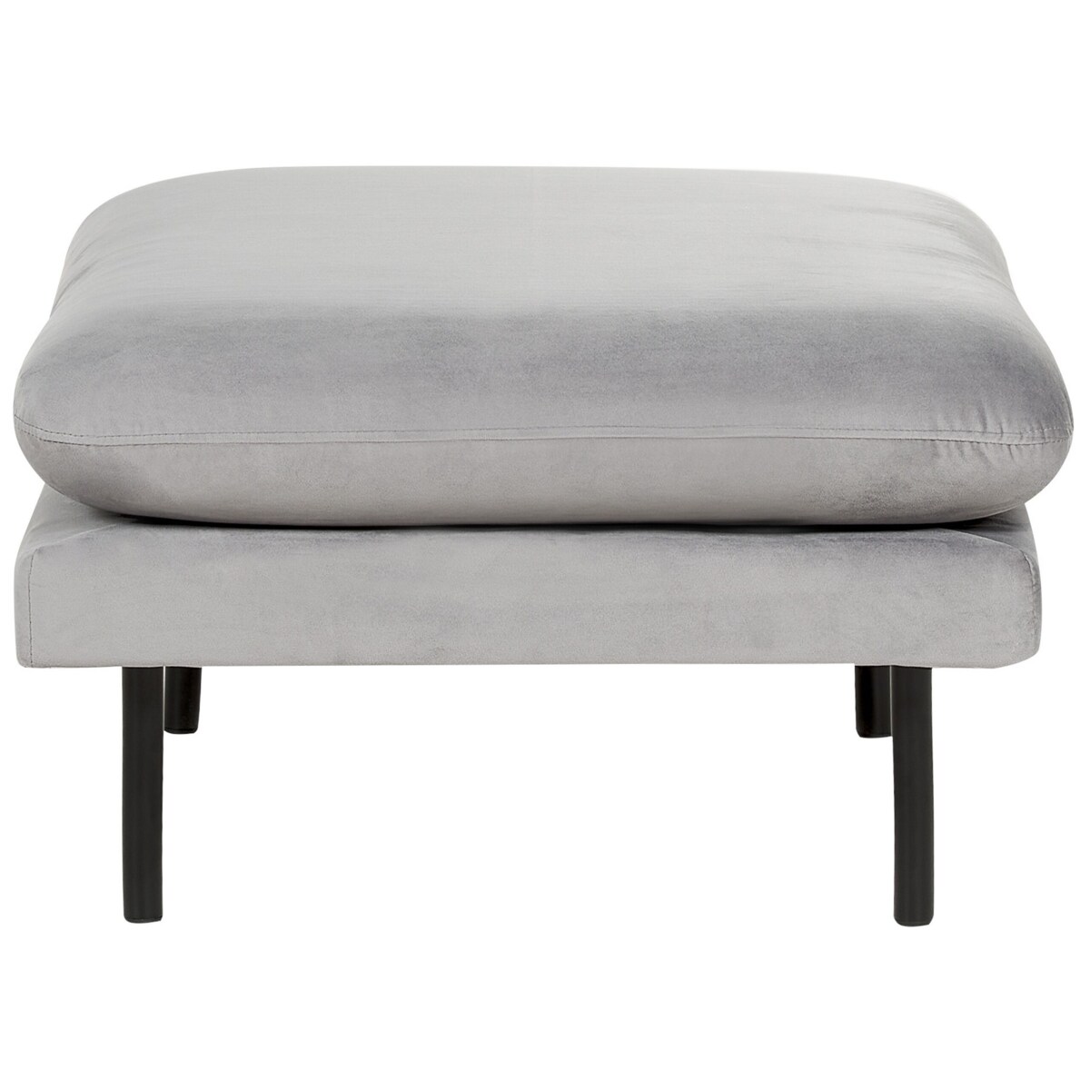 Otomana welurowa szara VINTERBRO