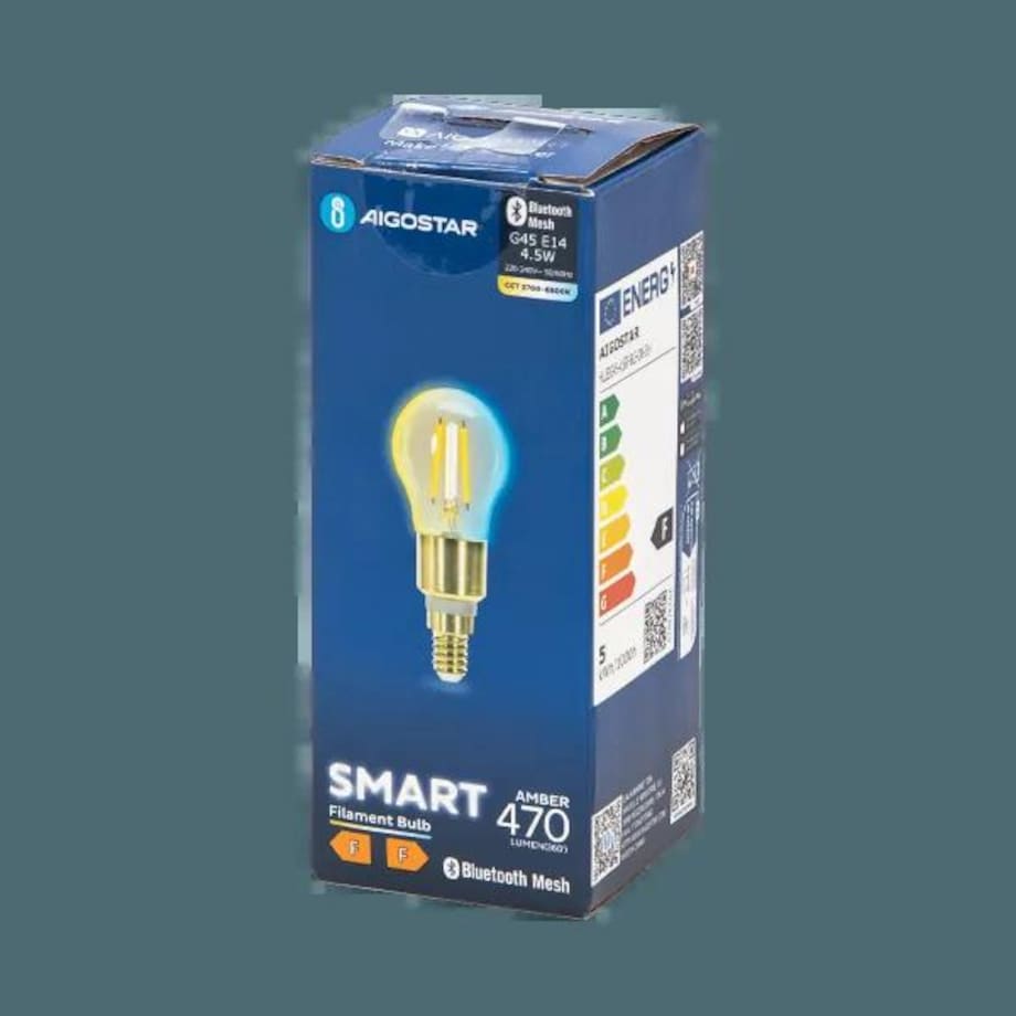 inteligentna żarówka bluetooth mesh g45 4.5w cct
