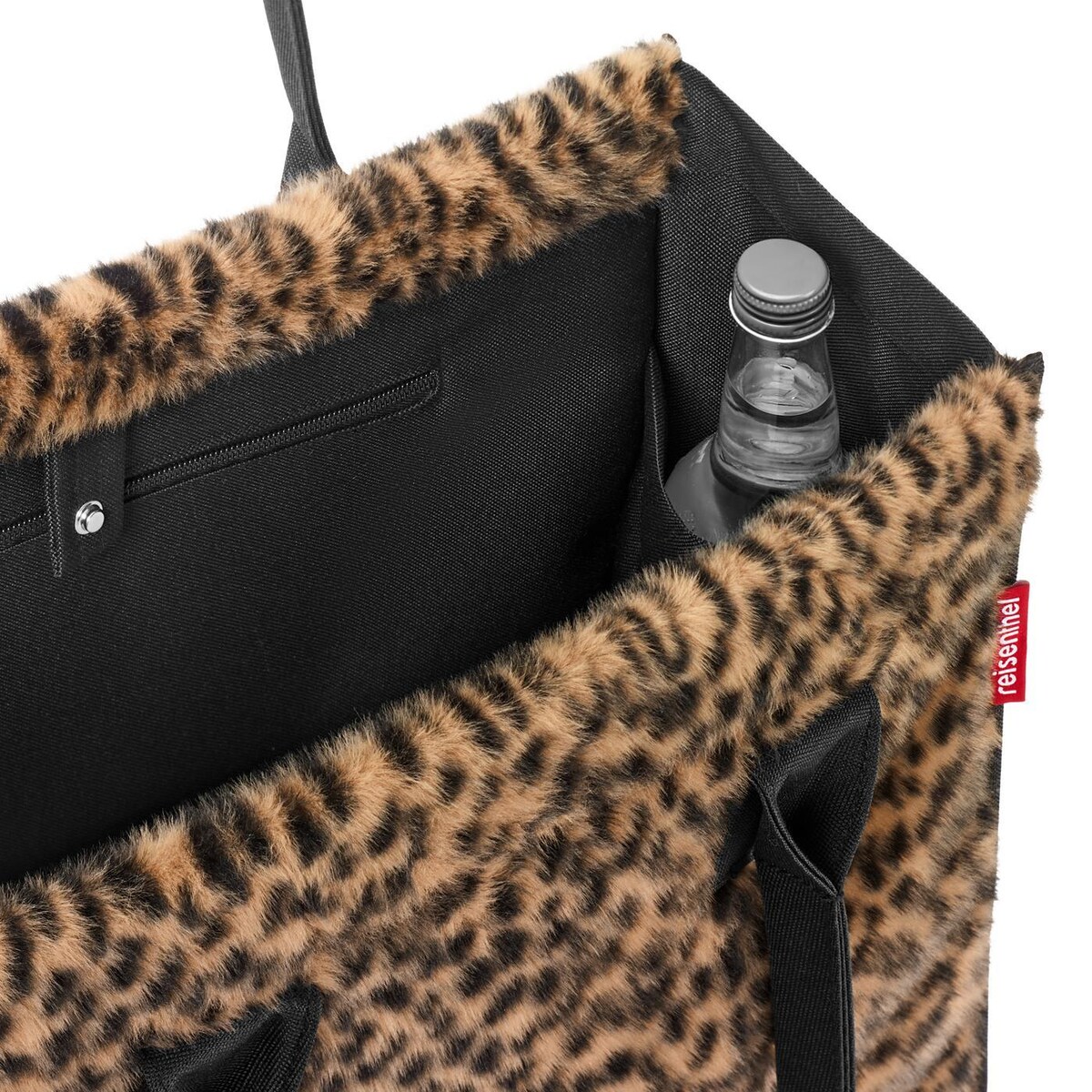 Torba DAILY SHOPPER, leo fake fur