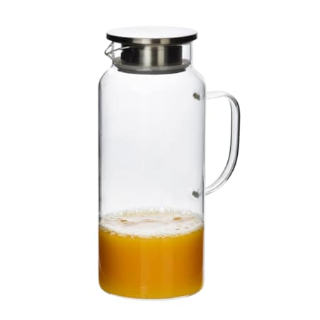 MODERN KITCHEN Dzbanek z pokrywką ze szkła borokrzemowego 1.9L 8x10.5x25.5cm