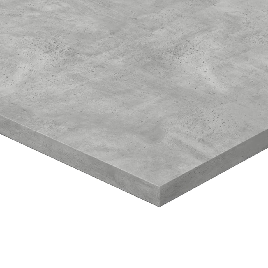 vidaXL Półki na książki, 8 szt., szarość betonu, 40x50x1,5 cm