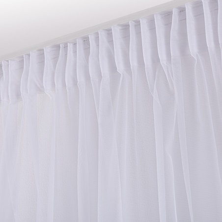 Firana na taśmie 300x245 biały