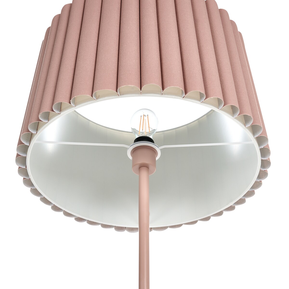 Lampa podłogowa LOURENS Metal Jasnobrązowy