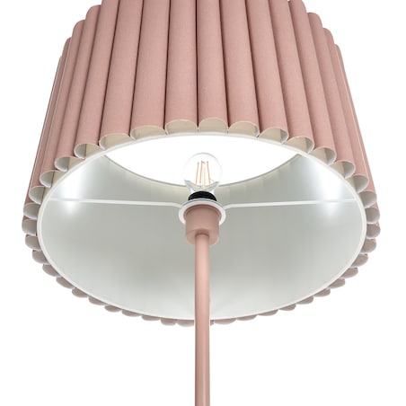 Lampa podłogowa LOURENS Metal Jasnobrązowy
