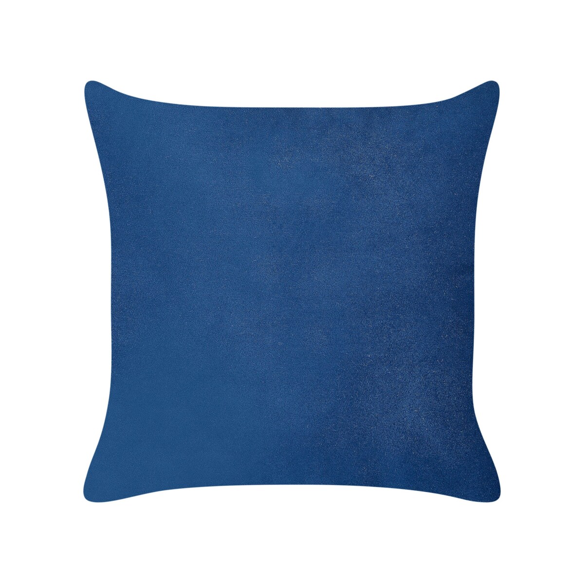 Szezlong welurowy prawostronny niebieski CHAUMONT