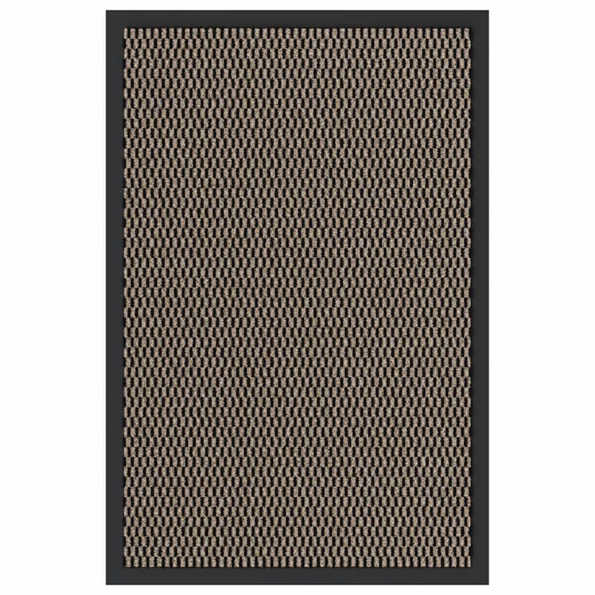 vidaXL Wycieraczka, brązowa, 40 x 60 cm