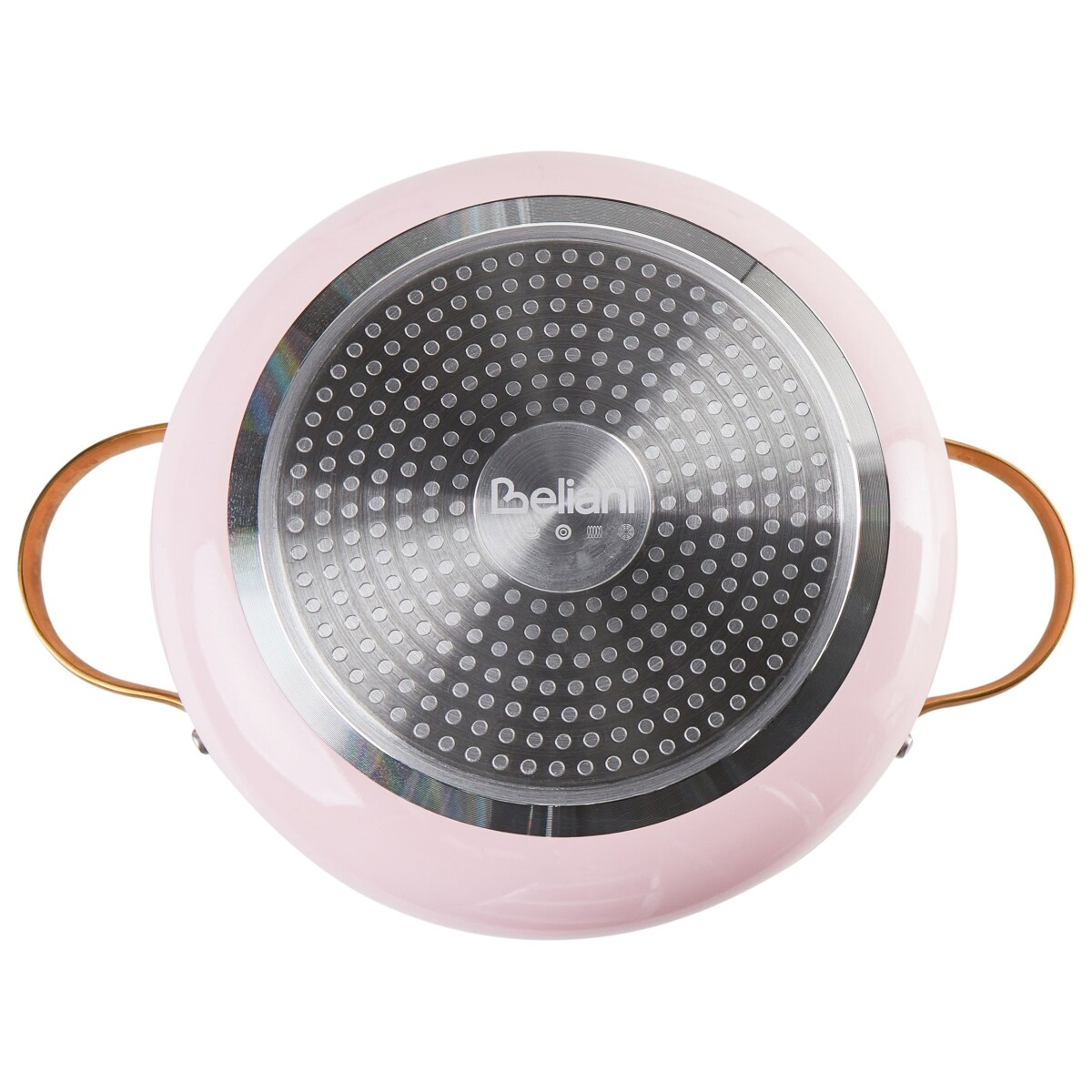 Zestaw garnków i patelni 7 elementów ELITE PRO Pastelowy róż