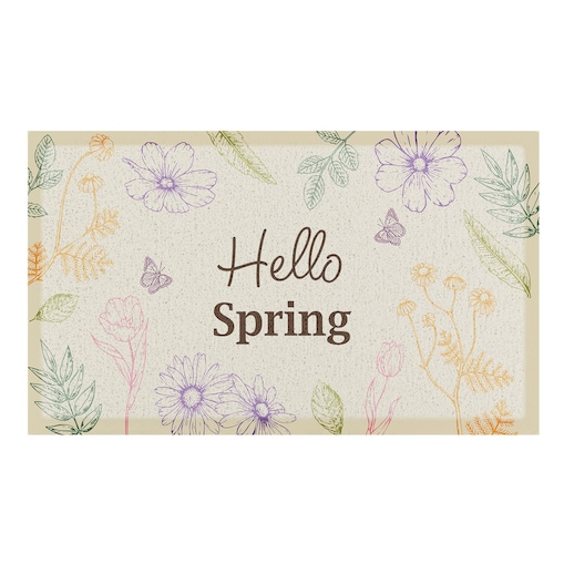 Wycieraczka Hello Spring (70 x 40 cm)
