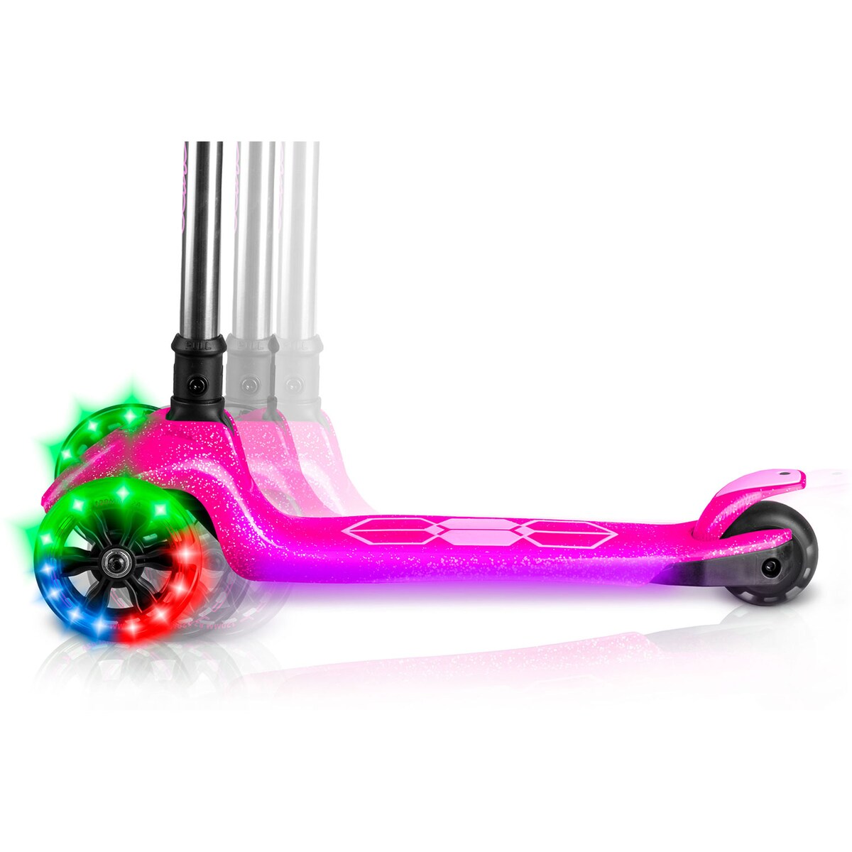 Hulajnoga trójkołowa dla dzieci Ricokids Jelly balansowa świecąca w ciemności 765901