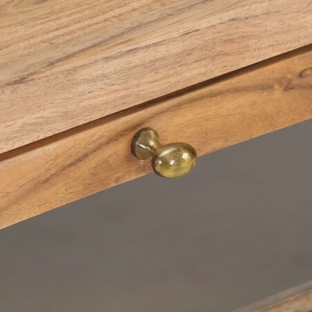 vidaXL Stolik kawowy, 90 x 60 x 40 cm, lite drewno akacjowe