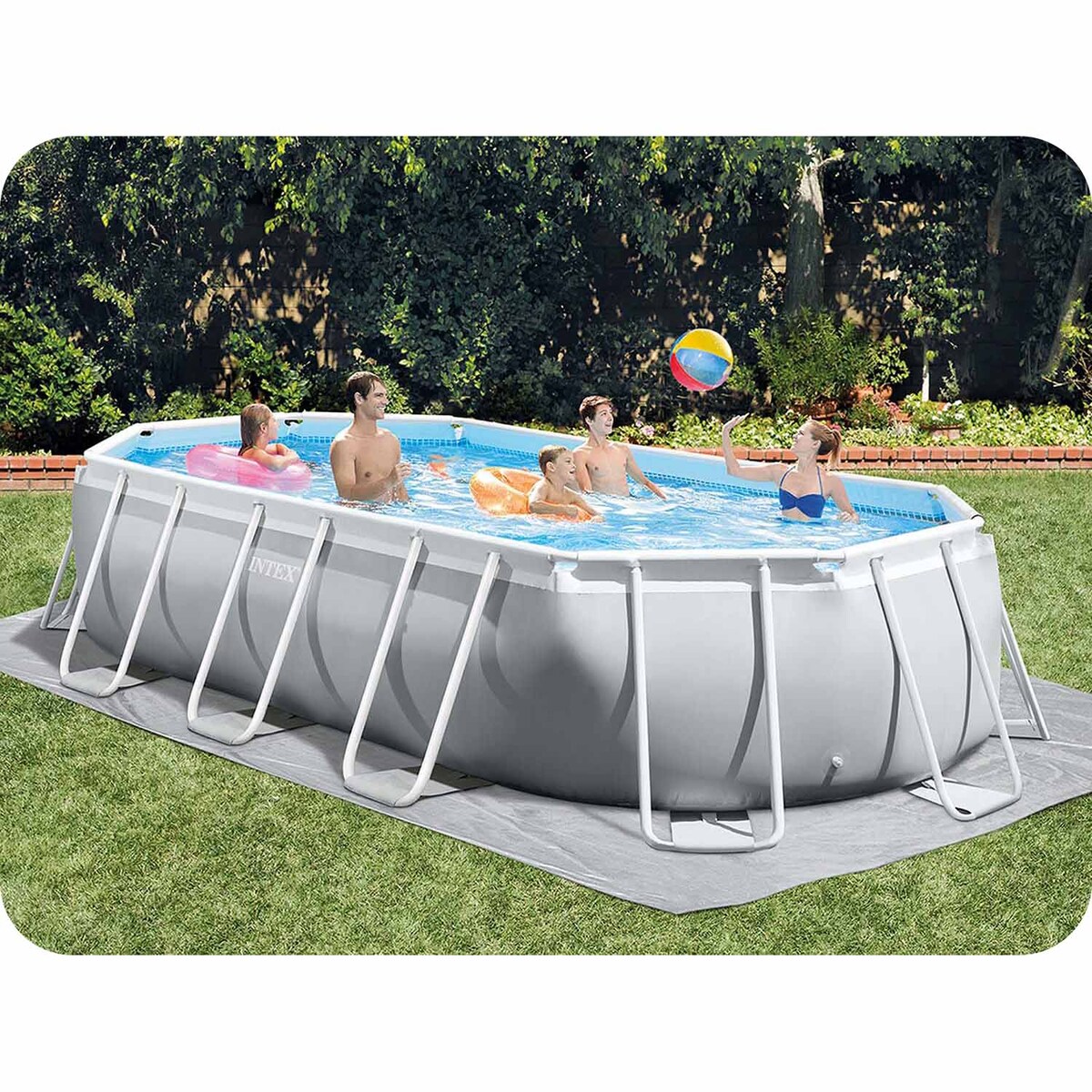 Basen stelażowy ogrodowy Intex 503x274 zestaw 21w1 26796