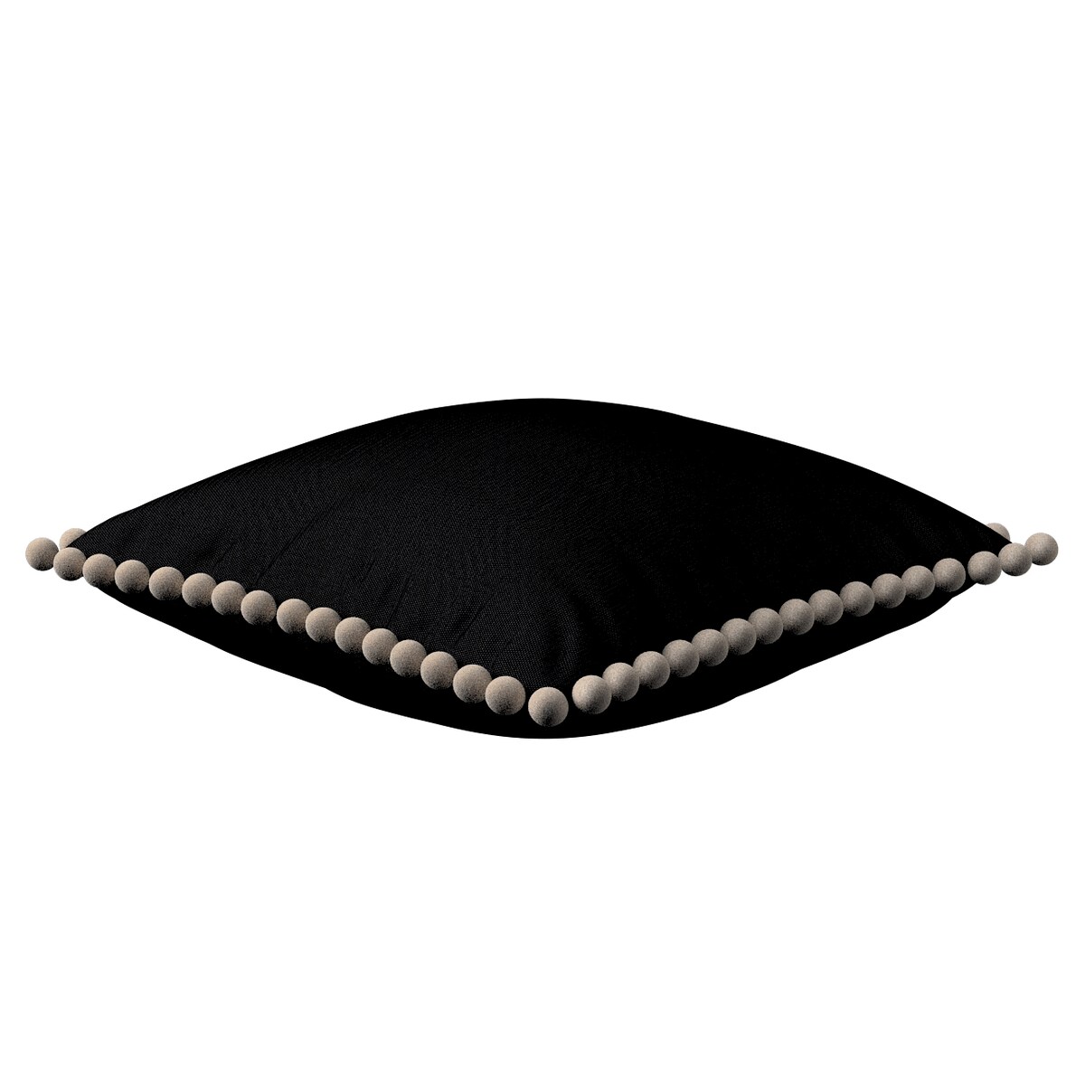 Poszewka Wera na poduszkę 45x45 czarny