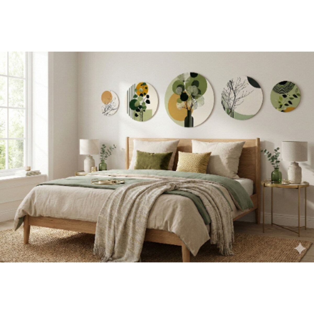 Nowoczesne Obrazy ścienne na ścianę do pokoju salonu sypialni Liście Natura