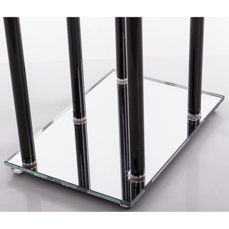 Świecznik ozdobny szklany na 5 świec 104x35x22 cm MULTISY