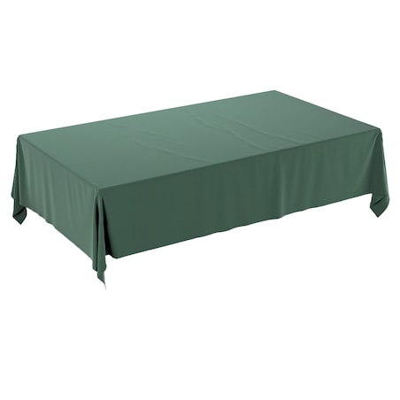 Obrus prostokątny 100 x 100 cm ciemny zielony