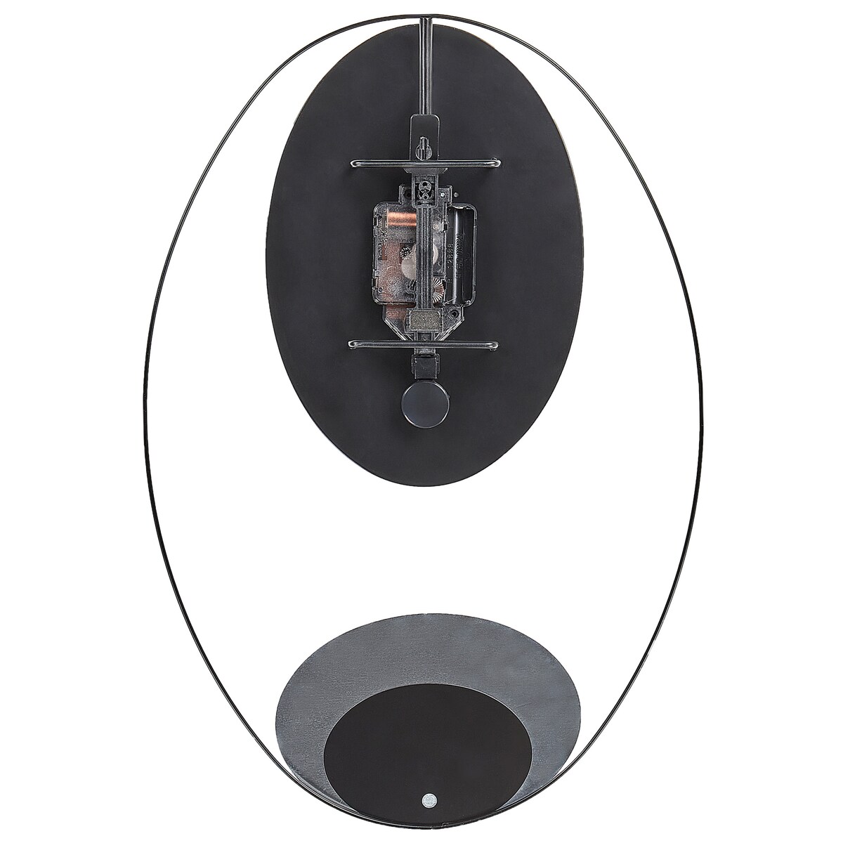 Zegar ścienny MANIGOD 32 cm Metal Czarny
