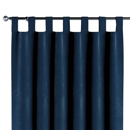 Zasłona na szelkach 1 szt. 130x260 granat