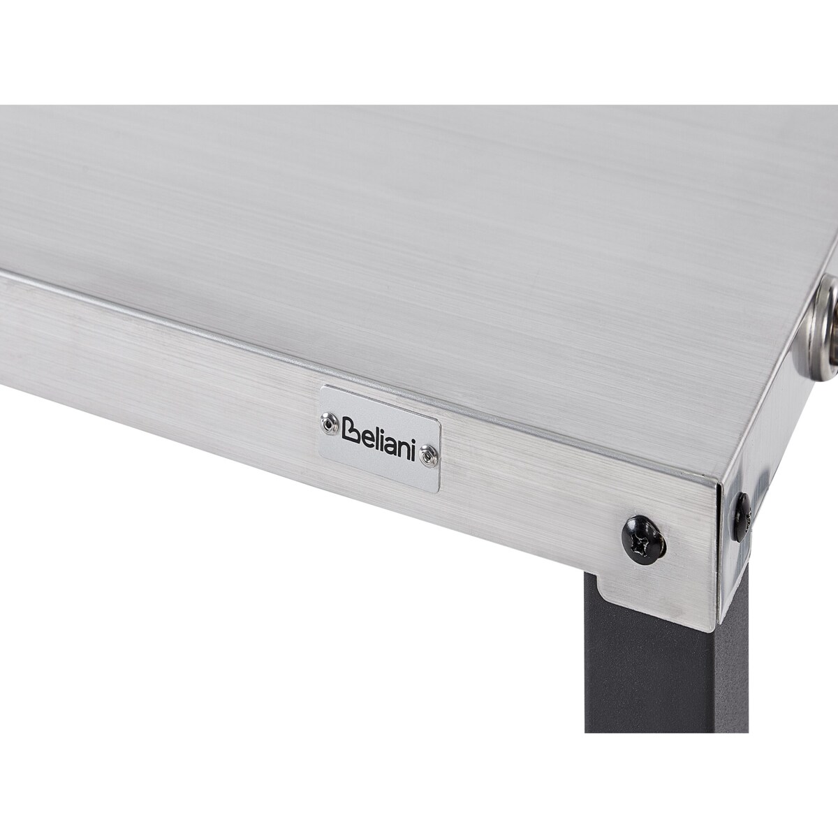 Wózek kuchenny ogrodowy metalowy czarny SPIAZZI