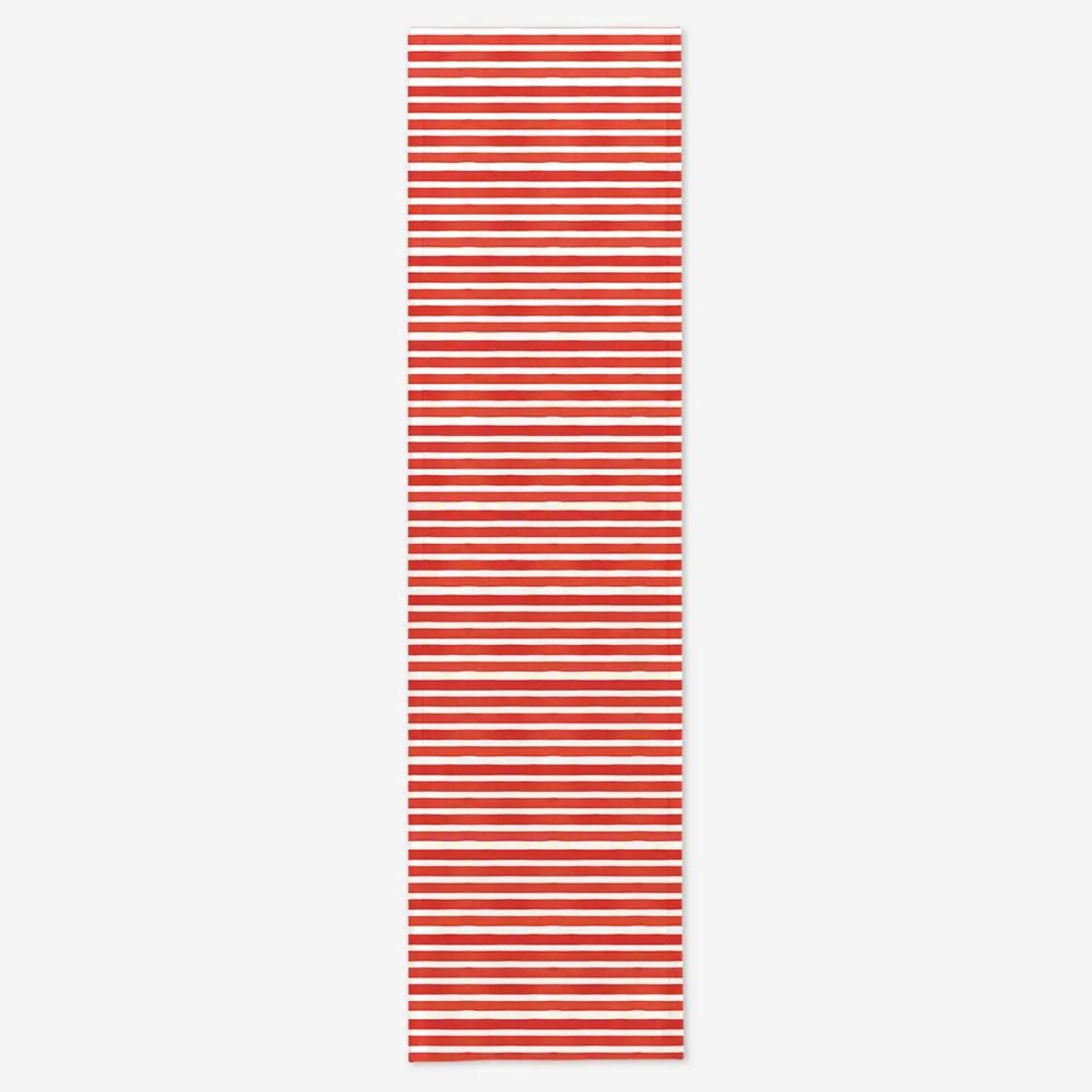 Bieżnik świąteczny - czerwone paski - 40x150