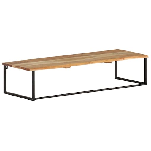 vidaXL Wieszak oddający naturalną krawędź drzewa, 100x35x22 cm, akacja