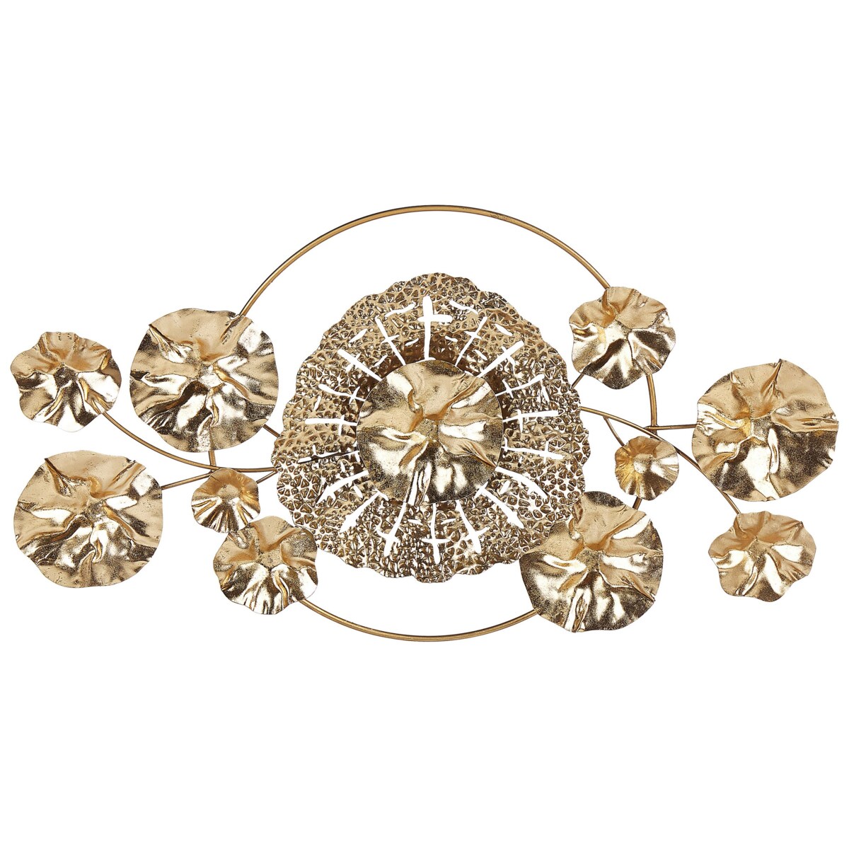 Dekoracja ścienna złota CHROMIUM