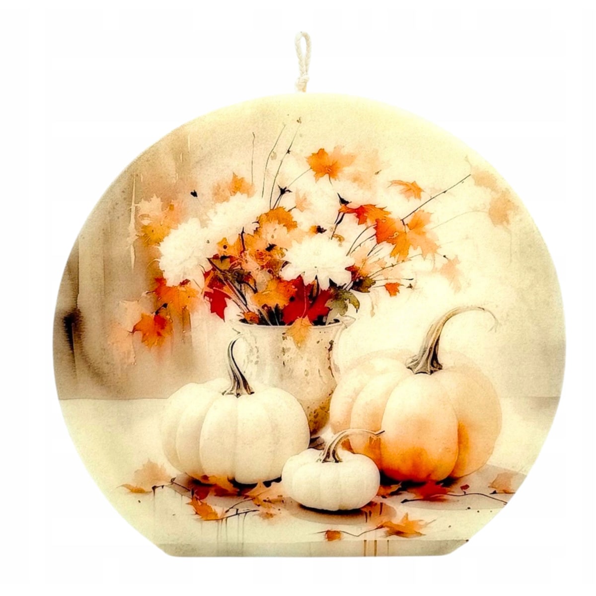 Prezent Dzień Nauczyciela Świeca Sojowa Dynia Świeczka Pumpkin Bezzapachowa