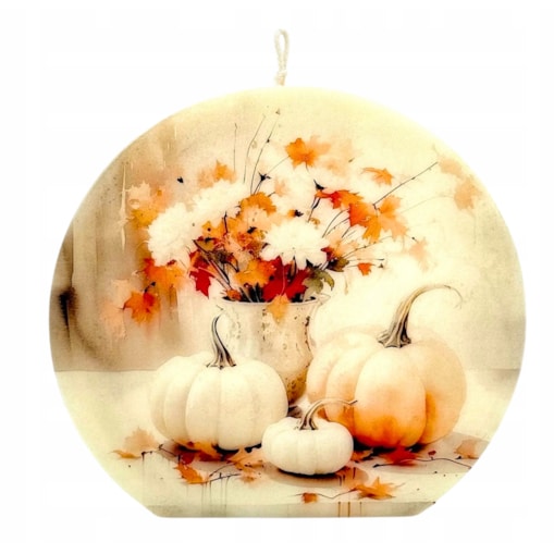 Prezent Dzień Nauczyciela Świeca Sojowa Dynia Świeczka Pumpkin Bezzapachowa