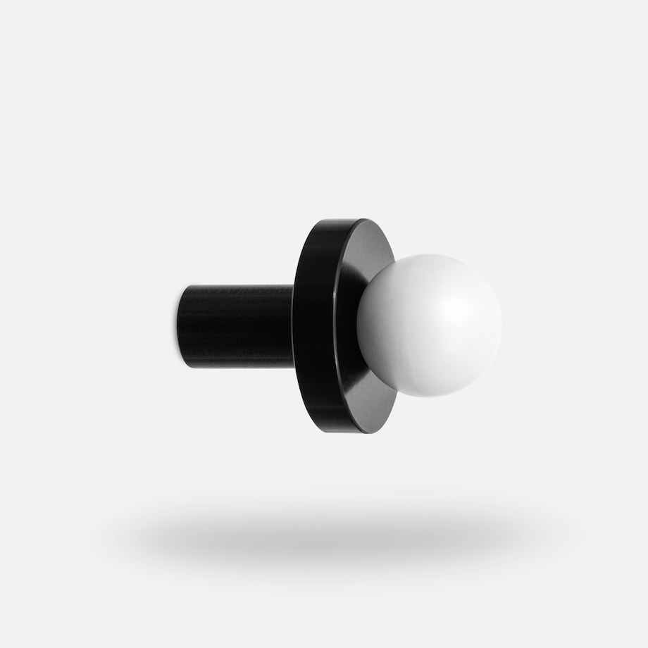 POLA W BLACK-WHITE wieszak ścienny