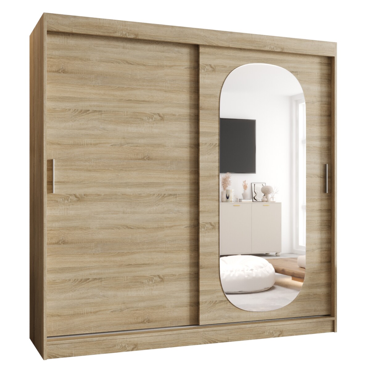 Szafa przesuwna ROYAL 200 sonoma