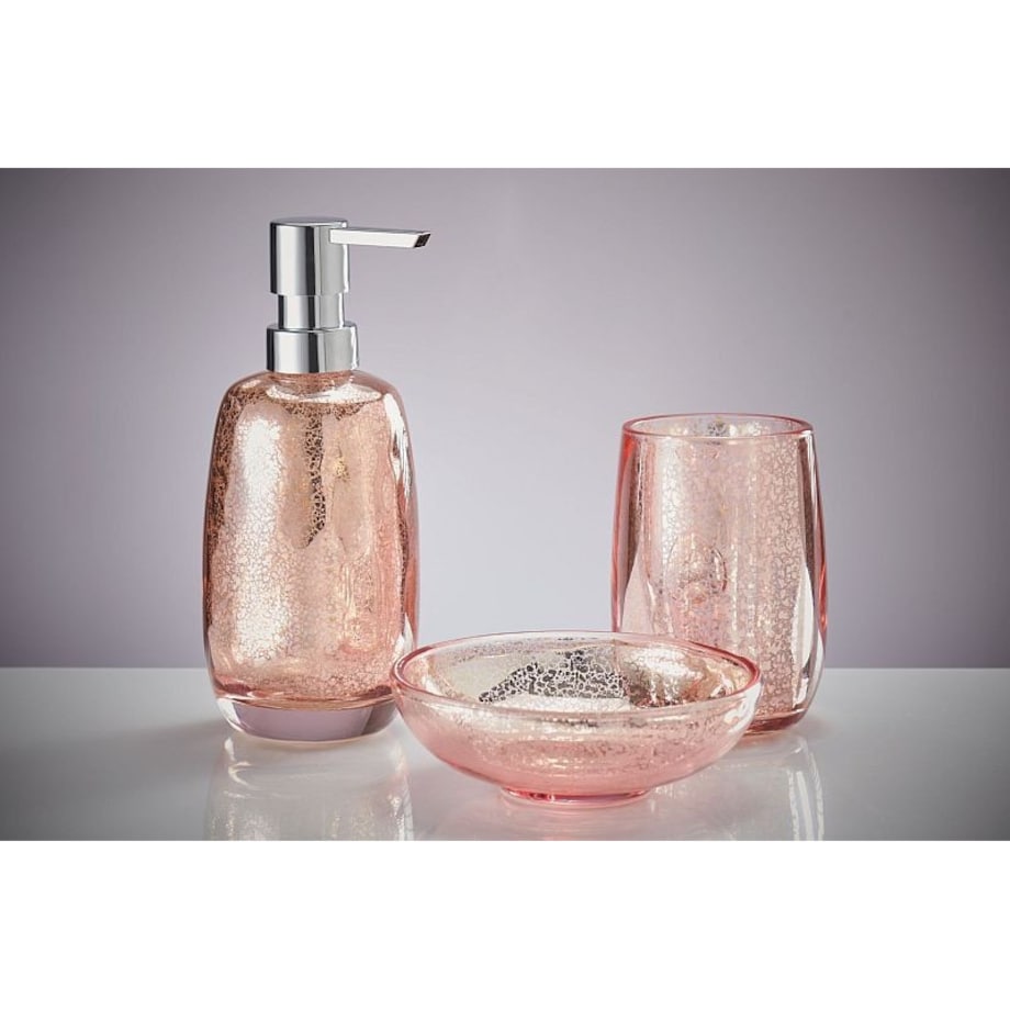 Kleine Wolke Mercury Kubek łazienkowy różowy / złoty