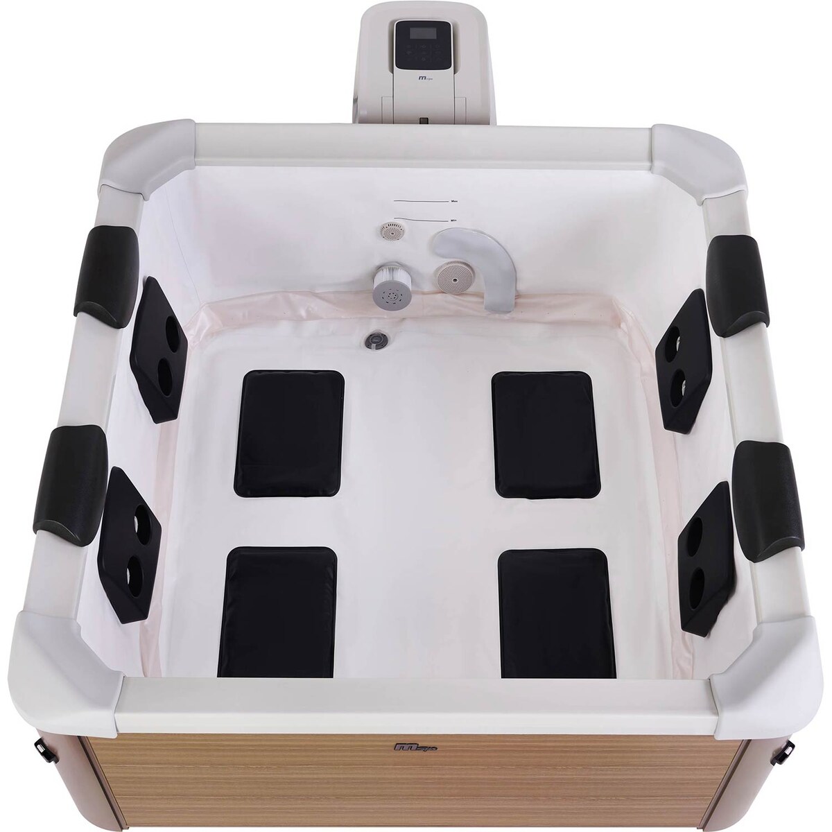 Panelowe SPA z hydromasażem MSpa Amber całoroczne 6 osobowe LED WIFI model 2026