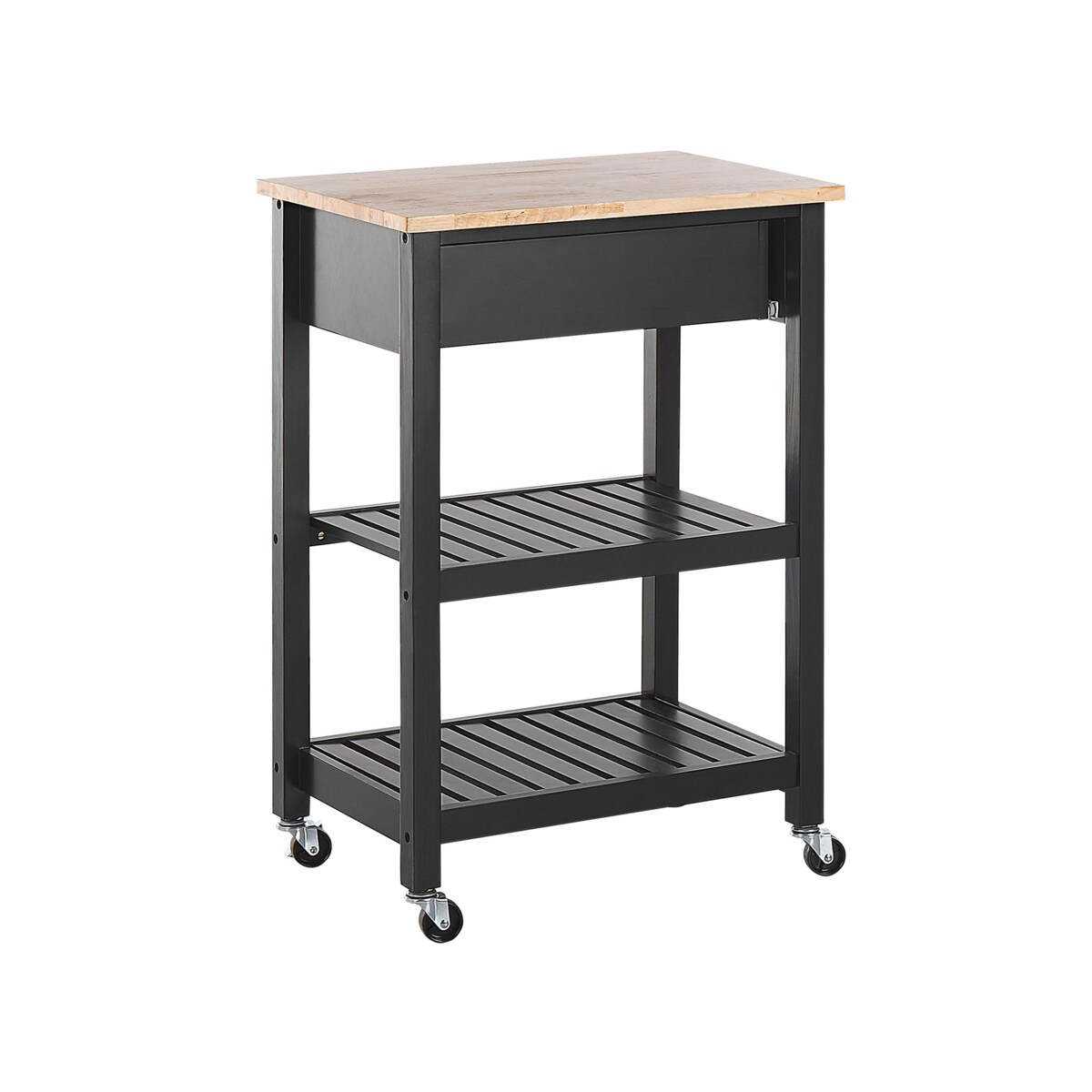 Wózek kuchenny HIUMA Drewno Czarny