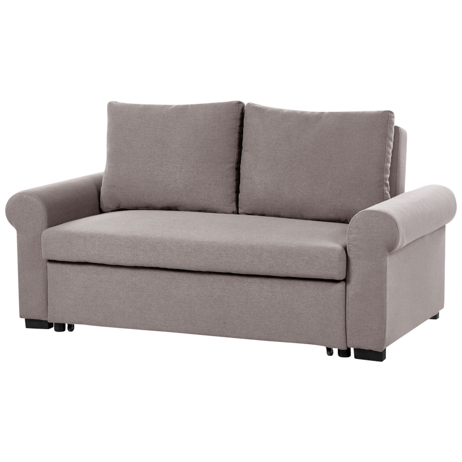 Sofa rozkładana brązowa SILDA