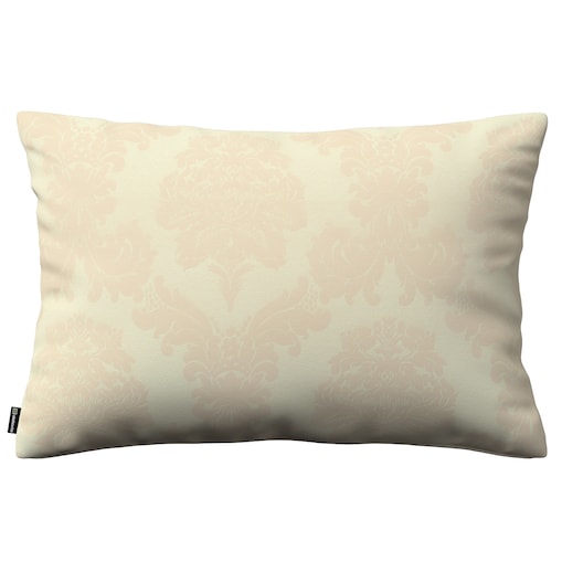 Poszewka Kinga na poduszkę prostokątną 60x40 liście akantu na tle ecru
