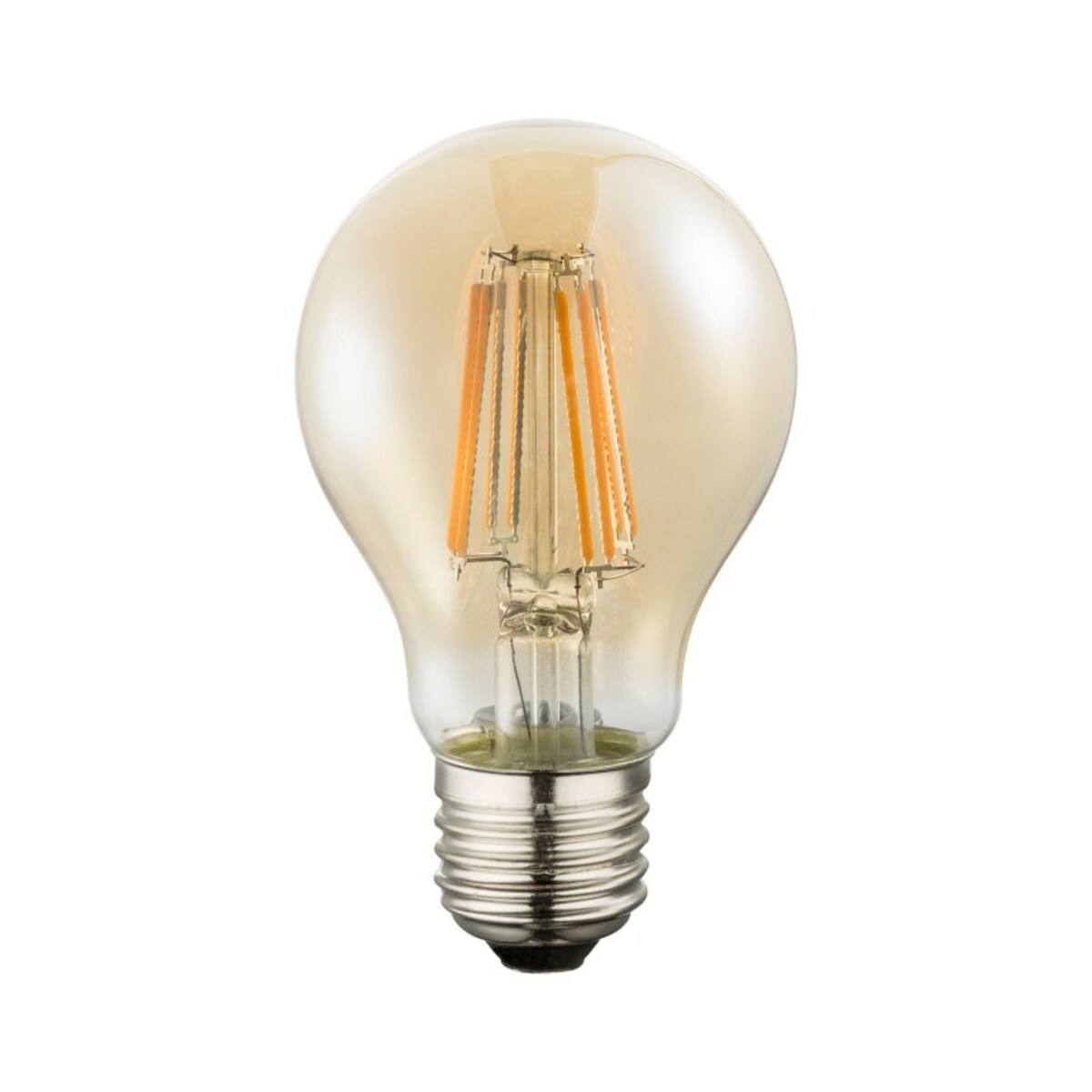 Żarówka LED E27 Globo 7W 630lm 2200K ciepła biała bursztynowa filament 10582AK