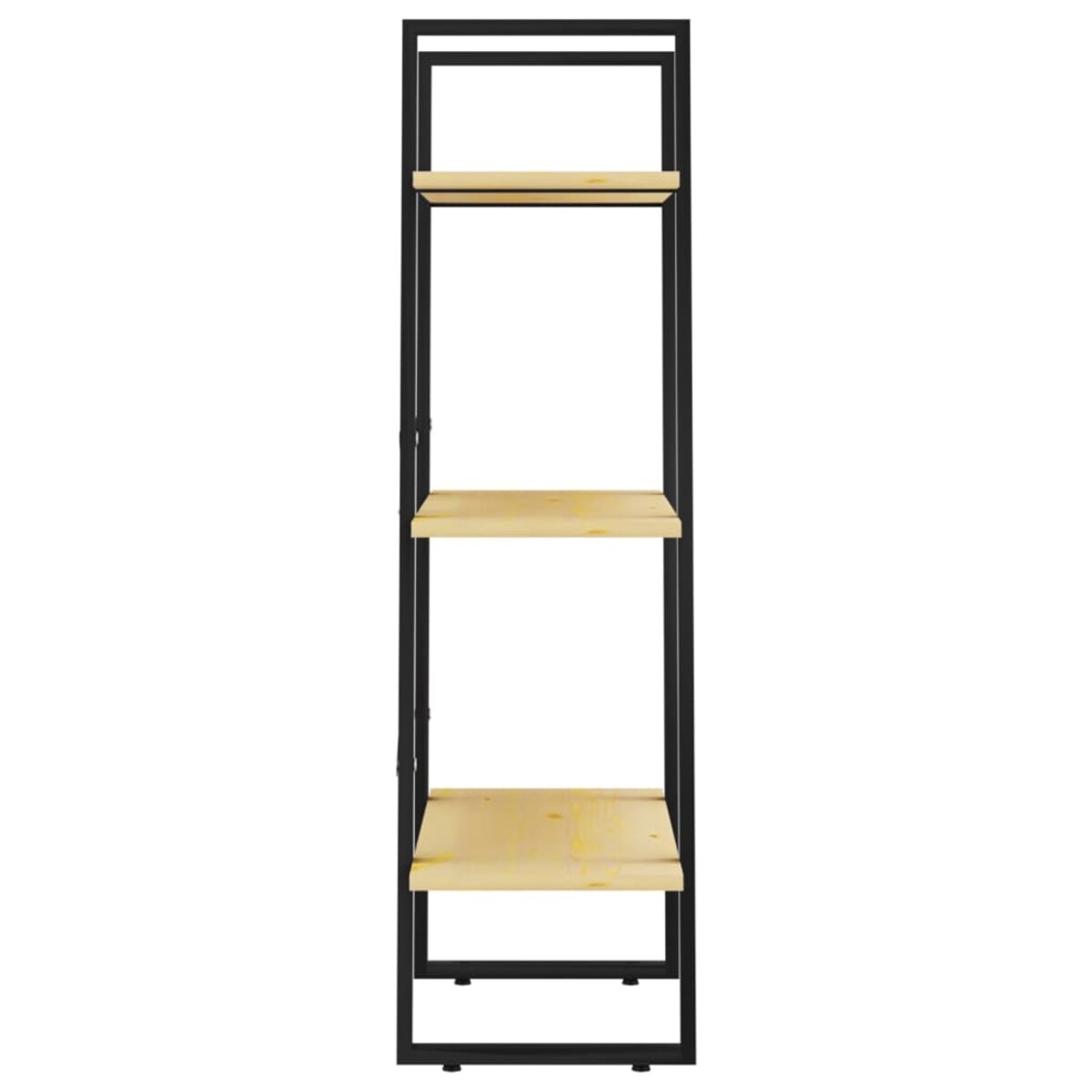 vidaXL Regał, 60x30x105 cm, lite drewno sosnowe